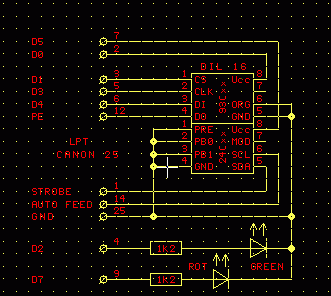 serial eeprom programmer 93c56 chip